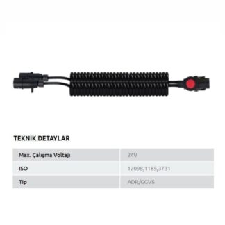 AKSA 15LI 3BASLI TIR ELEKTIRIK KABLOSU 4.5MT