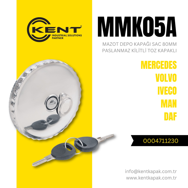 KENT MAZOT DEPO KAPAĞI SAC KİLİTLİ