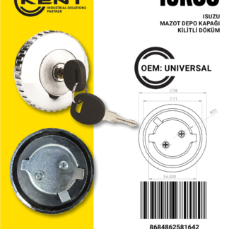 KENT ISUZU MAZOT DEPO KAPAĞI KİLİTLİ DÖKÜM